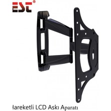 26-50 Inç Hareketli LCD Ekran Askı Aparatı, Şık ve Dayanıklı Tasarım