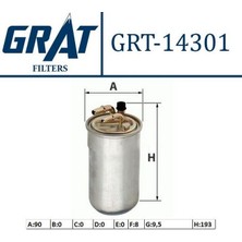 GRAT-14301 - Yakıt Fıltresı ( Opel: Corsa D 1.3cdtı )