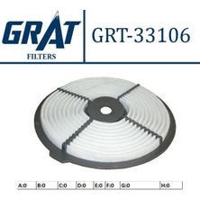 GRAT-33106 - Hava Fıltresı -(Daıhatsu: Applause 90>> "karburatorlu" )