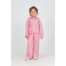 Toontoy Kız Çocuk Şanel Eşofman Takım