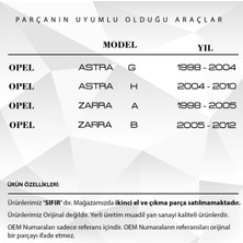 Alpha Auto Part Opel Astra G, Astra H,zafira A,zafira B Için Fren Pedal Lastiği