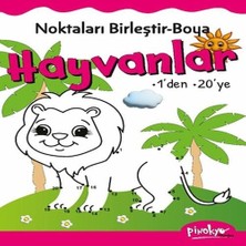 Noktaları Birleştir-Boya Hayvanlar-1’den 20’ye