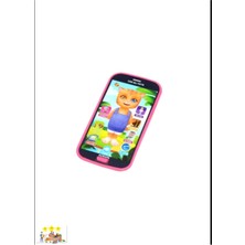 Renkli Kedili Türkçe Sesli Çok Fonksiyonlu Çocuk Telefonu
