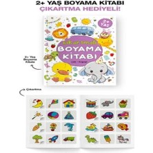 Çıkartmalı Boyama Kitabı  2 Yaş +