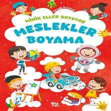 Minik Eller Boyuyor – Meslekler Boyama Kitabı (Örnek Li)
