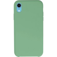iPhone Xr Kılıf Lansman Legant Silikon - Yeşil