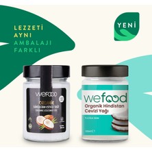 Wefood Organik Hindistan Cevizi Yağı 300 ml (Soğuk Sıkım) 8681749104321