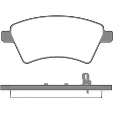 MGA-55623 - Balata Fren On - ( Fıat : Sedıcı 1.6 16V 1.9dmtj 06 / 06-> / Suzukı: Sx4 06-> )