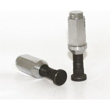 MGA-77142 - Bıjon Komple Saplama Somun Takım Suzukı Vıtara 90-04-(Saplama : Ø 18  M12×1.25  B-22  L-38  H-42  D1- Ø 12.50  Frezesomun : Aa.19  M12×1.25  B-47  H-47  Dc-22)