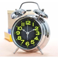 Fosforlu Nostaljik Masa Saati, Ev ve Ofis Dekoru, Işıklı Rakamlar