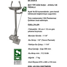 Ezel Hijyen EA - 2028-A Acil Göz Yıkama ve Duş Üniteleri
