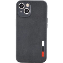 iPhone 13 Mini Kılıf Loop Deri Silikon - Siyah