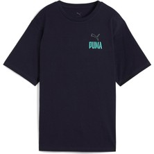 Puma Wardrobe Ess Graphic Tee Kadın Tişört