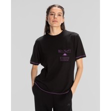 Kappa Kadın Authentıc Kage T-Shırt Black T-Shırt 351Q67W-005