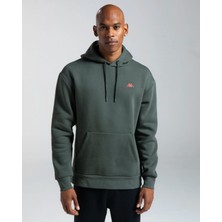 Kappa Authentic Fuji Erkek Haki Kapüşonlu Sweatshirt
