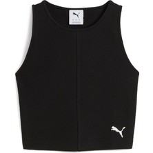 Puma WARDROBE ESS Kadın Ribbed Crop T-shirt Günlük Kullanımda Şıklığı ve Rahatlığı Bir Arada Sunar