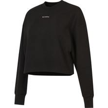 New Balance WNC3419 Siyah Kadın Sweatshirt