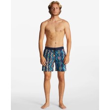 Billabong Sundays Layback Erkek Mavi Volley Short