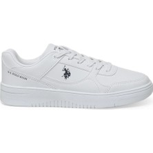 U.S. Polo Assn. Beyaz Erkek Ayakkabı Lee 2pr 101163730 Düz Tabanlı Şık Tasarım