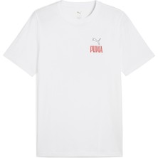 Puma Wardrobe Ess Graphic Tee Erkek Tişört