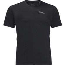Jack Wolfskin Delgami Erkek Siyah T-Shirt.6000