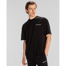 Kappa Authentic Dan Erkek Siyah T-Shirt 371S89W-005