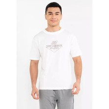 New Balance MNT1408 Beyaz Erkek Tişört