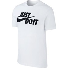 Nike Sportswear JDI Erkek Tişört Beyaz Renkli Şık Tasarım ve Nefes Alabilir Kumaş Özellikleri