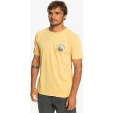 Quiksilver Qsbubblestamp Erkek Sarı Tişört