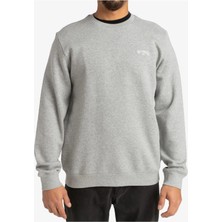 Billabong Arch Cr Gri Erkek Sweatshirt