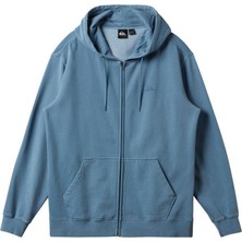 Quiksilver Salt Water Zip Hoodie Erkek Mavi Sweatshirt