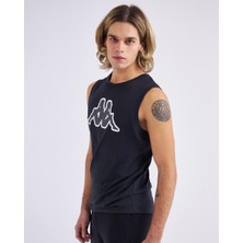 Kappa Logo Dwal Erkek Siyah Regular Fit Tişört