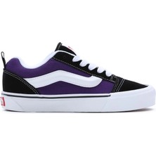 Vans Knu Skool Kadınlar İçin Siyah Sneaker Düz Tabanlı Konforlu Ayakkabı