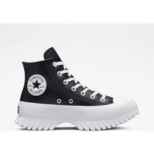 Converse Platform Chuck Taylor All Star Lugged 2.0 Leather High Top Günlük Ayakkabı Siyah A03704C