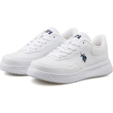 U.S. Polo Assn. Abe Kadın Beyaz Spor Ayakkabı