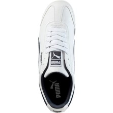 Puma Roma Basic 353572 12 Erkek Beyaz-Lacivert Spor Ayakkabı