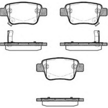 MGA-55267 - Balata Fren Arka-(Toyota: Avensıs 03>08 1.6/corolla-Verso 04>07  )