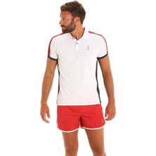 Slam Polo Erkek Beyaz Polo Tişört