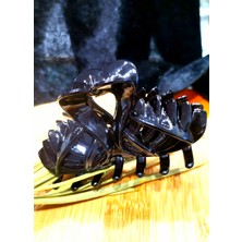 Monalisa Home Sert  Plastik Lüks Figürlü  Siyah Mandal Toka