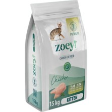 Zoey Tavuklu Yavru Kedi Maması 15 kg