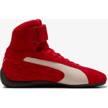Kadınlar için Puma Speedcat Mid Unisex Kırmızı Spor Ayakkabı Standart Taban ve Malzeme ile Konforlu