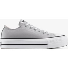 Converse Chuck Taylor All Star Platform Canvas Kadın Gri SNEAKER.030