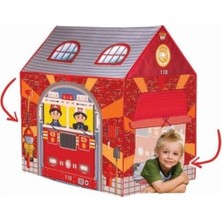 Kırmızı Renkli Çocuk Oyun Çadırı, Eğlenceli ve Güvenli Tasarım