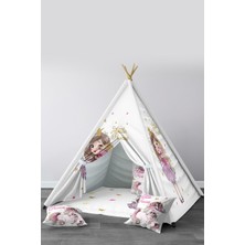 Çocuk Odası Tasarım Kızıldereli Oyun Çadırı, Şık ve Eğlenceli Alan Yaratır