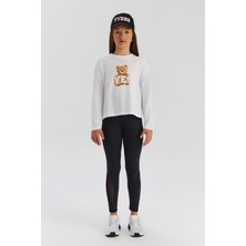 Bg Store Kız Çocuk Beyaz Tshirt