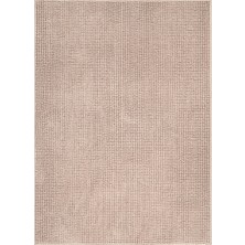 Apex Halı Lava 1543 Bej Yumoş Dokulu Ponpon Dokuma Kaydırmaz Tabanlı Fantastik Halı