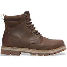 Tımberland Britton Road Mid Lace Up Waterproof Boot Erkek Günlük Bot TB0A69UHEM61 Kahverengi