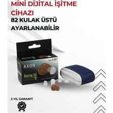 Axon K80 Akıllı Gürültü Azaltmalı Işitme Cihazı – Net ve Güçlü Ses Deneyimi