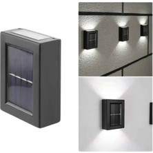 Solar Lamba Dekoratif Aplik Su Geçirmez LED Işıklı Duvar Lambası