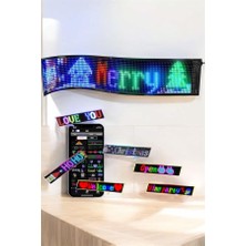 LED Matrix Panel Dijital Ekran Kumandalı Pixsel Görünümlü
